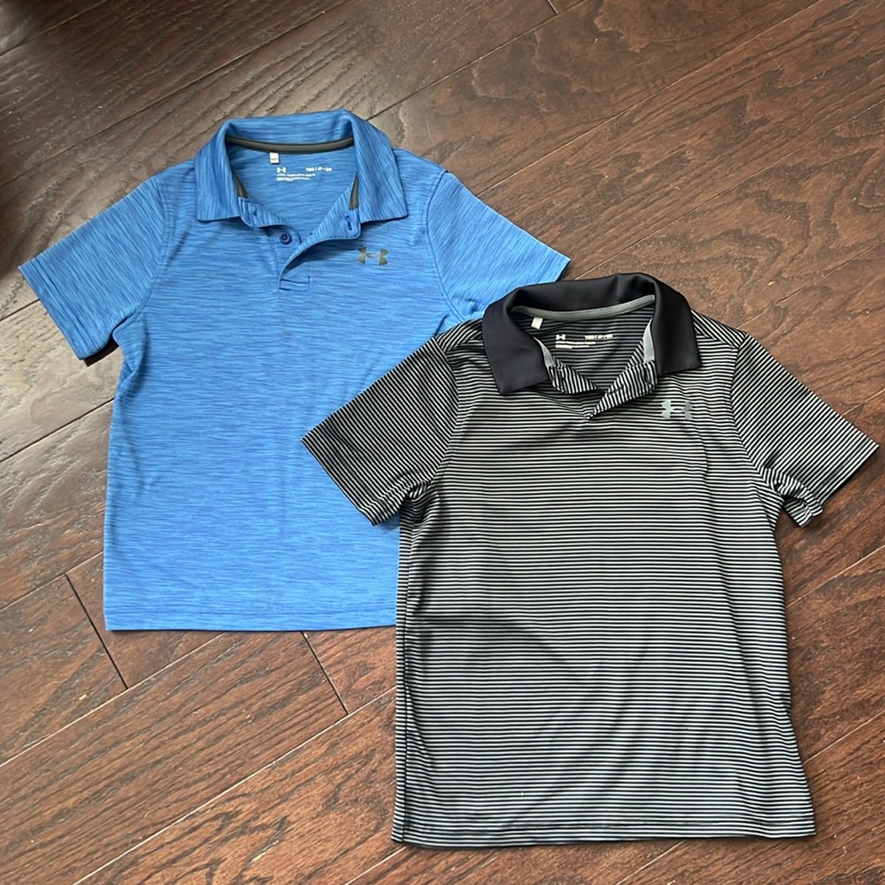 Youth Under Armour golf shirts